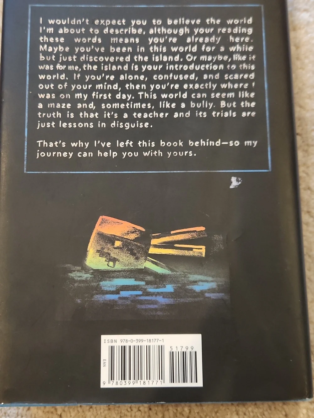 Minecraft: The Island - Black Cover